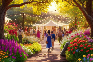 A garden festival